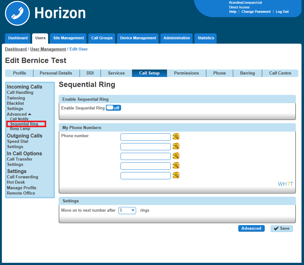 A screenshot of a call center

Description automatically generated