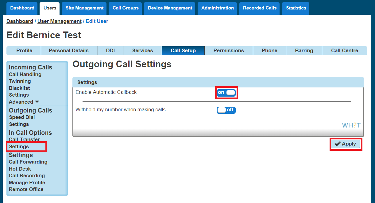 A screenshot of a call center

Description automatically generated