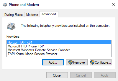 Phone and Modem